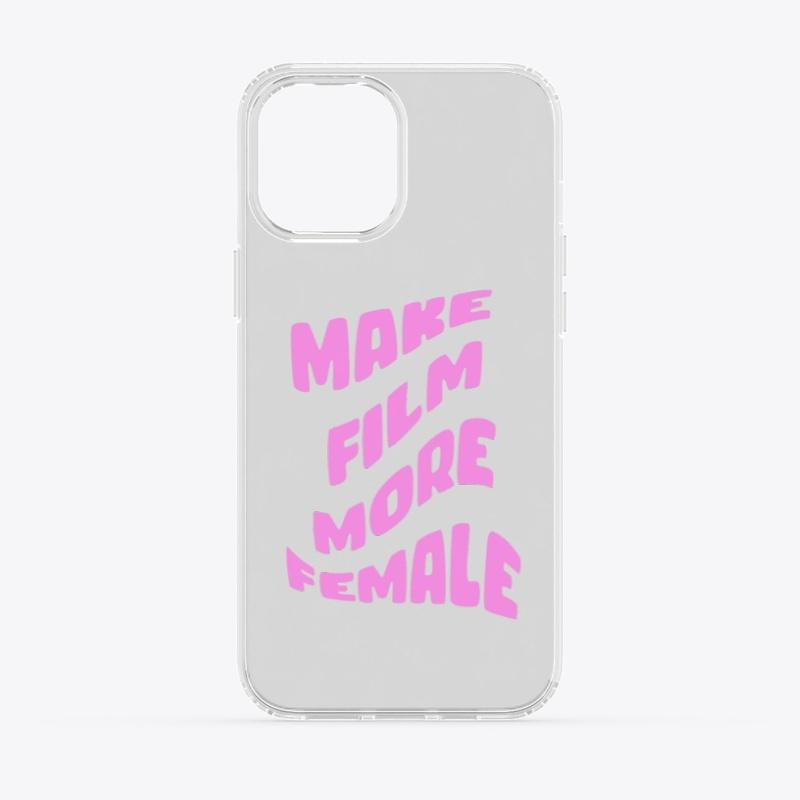 make film more female (pink case)